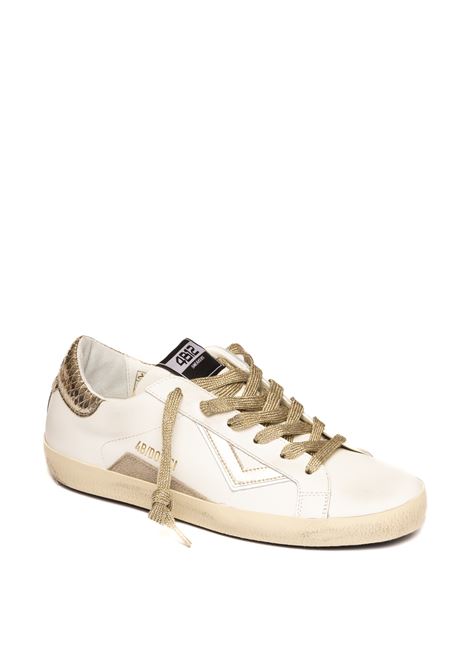 Sneaker suprime bianco/oro 4B12 | SUPRIME DPELLE-DB252